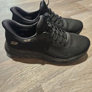 Skechers Womens Black Slip-On Shoes